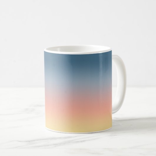 Sunset Ombre Gradient Tasse (VorderseiteRechts)