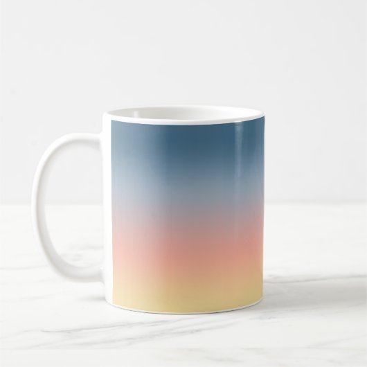 Sunset Ombre Gradient Tasse (Links)