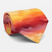 Sunset Ombre Krawatte (Gerollt)