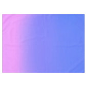 Sunset Ombre Pink & Blue Tischdecke (Vorderseite (Horizontal))
