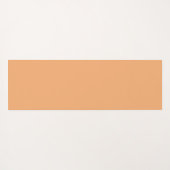 Sunset Ombre Serene Blue & Orange Sommergeschenk Yogamatte (Rückseite (Horizontal))