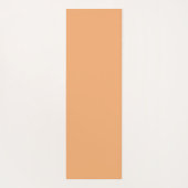 Sunset Ombre Serene Blue & Orange Sommergeschenk Yogamatte (Rückseite)