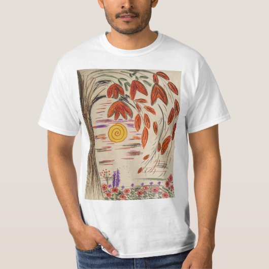 Sunset on boulevard T-Shirt (Vorderseite)