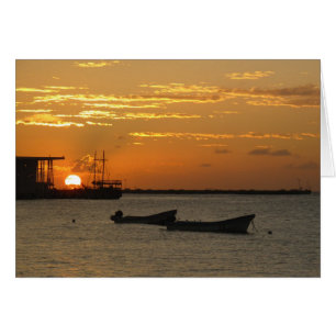 Sunset on Cozumel Waterfron