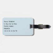 Sunset on Dochula Pass - Bhutan, Himalaya Gepäckanhänger (Rückseite horizontal)