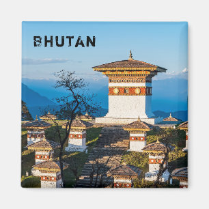 Sunset on Dochula Pass - Bhutan, Himalaya Magnet