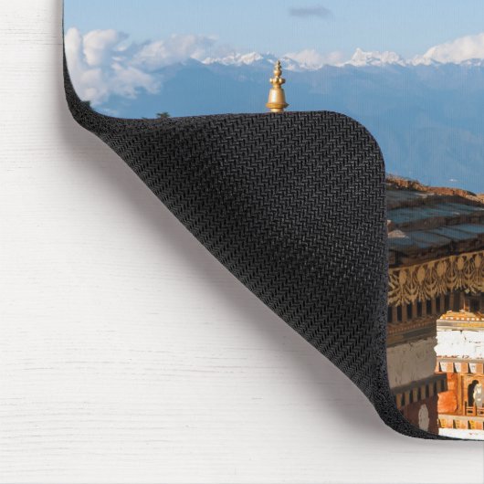 Sunset on Dochula Pass - Bhutan, Himalaya Mousepad (Ecke)