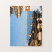 Sunset on Dochula Pass - Bhutan, Himalaya Puzzle (Vertikal)