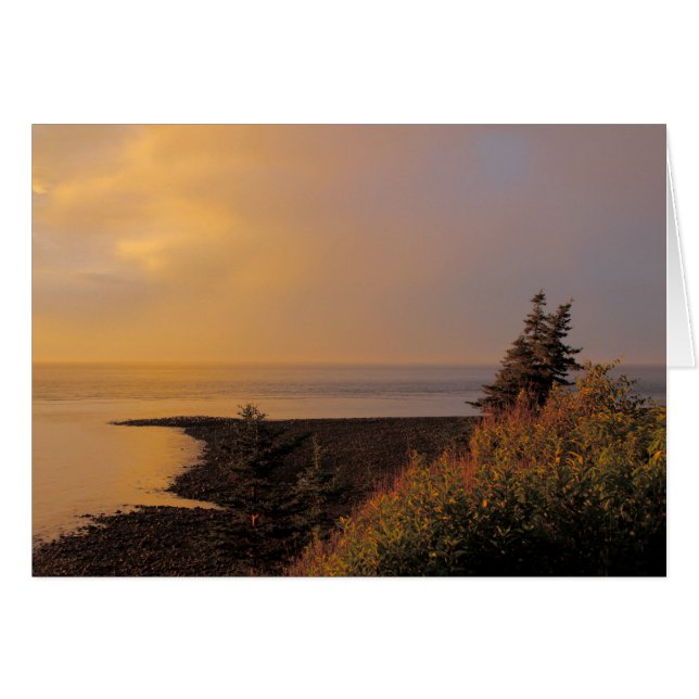 Sunset on Grand Manan (Vorderseite (Horizontal))