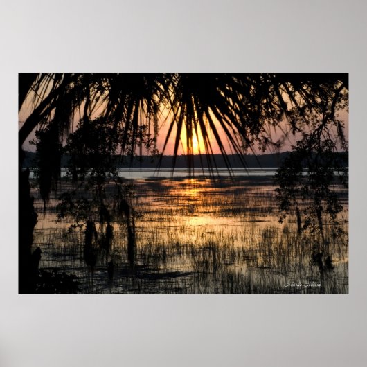 Sunset on Hilton Head #2 Poster (Vorne)