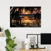 Sunset on Hilton Head #2 Poster (Heimbüro)