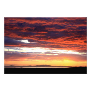 Sunset on Islay, Schottland Fotodruck