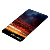 Sunset on Islay, Schottland Magnet (Linke Seite)