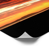 Sunset on Islay, Schottland Poster (Ecke)