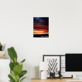 Sunset on Islay, Schottland Poster (Heimbüro)