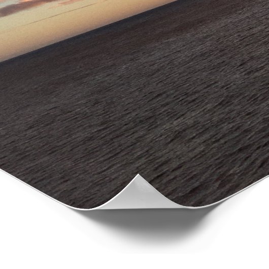 Sunset on Kauai, Hawaii Poster (Ecke)