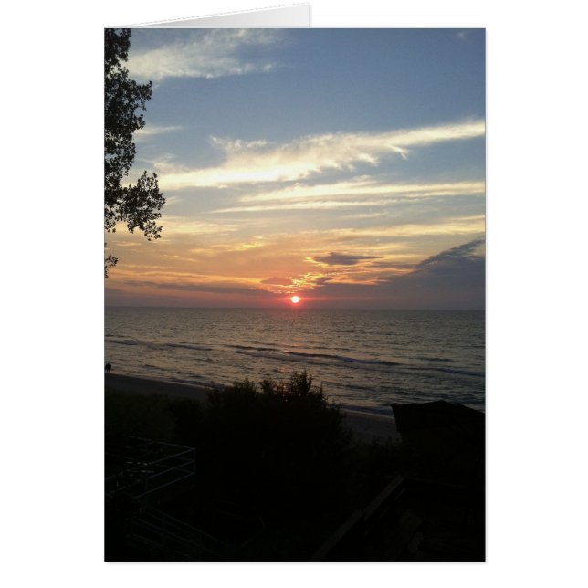 Sunset on Lake Michigan (Vorne)