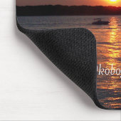 Sunset on Lake Okoboji, Iowa Mousepad (Ecke)