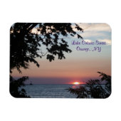 Sunset On Lake Ontario Magnet (Horizontal)