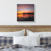 Sunset on Lake Tahoe Leinwanddruck (Insitu (Schlafzimmer))