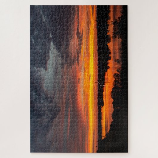 Sunset on Manistee Puzzle (Vertikal)