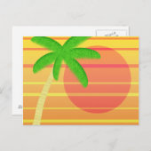 Sunset on Maui Postkarte (Vorne/Hinten)