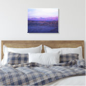 Sunset on Moon Valley - Chile Leinwanddruck (Insitu (Schlafzimmer))