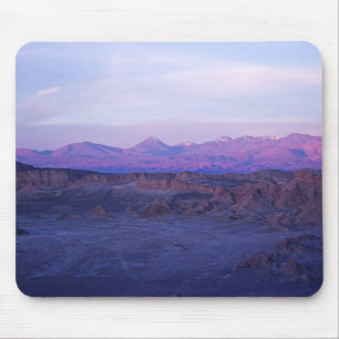 Sunset on Moon Valley - Chile Mousepad