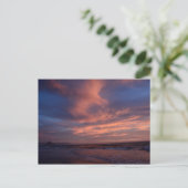 Sunset on Morro Strand Postkarte (Stehend Vorderseite)