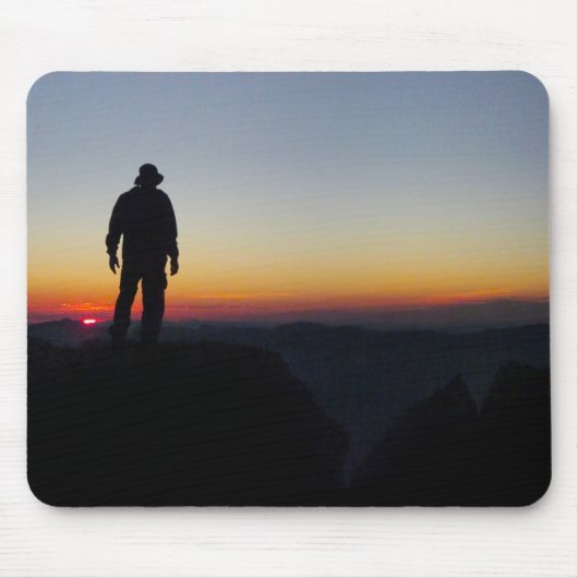 Sunset on Mt Whitney - John Muir Trail Mousepad (Vorne)