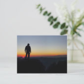 Sunset on Mt Whitney - John Muir Trail Postkarte (Stehend Vorderseite)