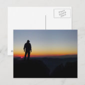 Sunset on Mt Whitney - John Muir Trail Postkarte (Vorne/Hinten)