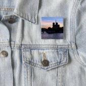 Sunset on Notre Dame de Paris Button (Beispiel)