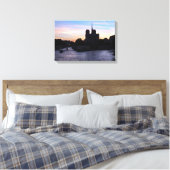 Sunset on Notre Dame de Paris Leinwanddruck (Insitu (Schlafzimmer))