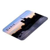 Sunset on Notre Dame de Paris Magnet (Linke Seite)