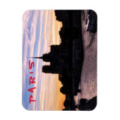 Sunset on Notre Dame de Paris - Paris, Frankreich Magnet (Vertikal)