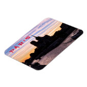 Sunset on Notre Dame de Paris - Paris, Frankreich Magnet (Linke Seite)