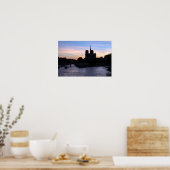 Sunset on Notre Dame de Paris Poster (Küche)