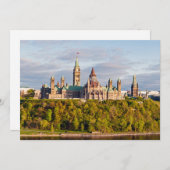 Sunset on Parliament Hill - Ottawa Einladung (Vorne/Hinten)