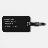 Sunset on Parliament Hill - Ottawa Gepäckanhänger (Rückseite horizontal)