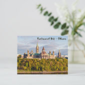 Sunset on Parliament Hill - Ottawa Postkarte (Stehend Vorderseite)