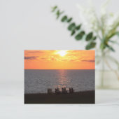 Sunset on Prince Edward Island Postkarte (Stehend Vorderseite)