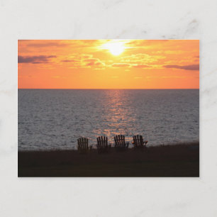 Sunset on Prince Edward Island Postkarte