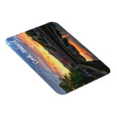 Sunset on River Lee, Cork Ireland Magnet (Rechte Seite)