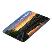 Sunset on River Lee, Cork Ireland Magnet (Linke Seite)