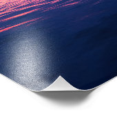 Sunset on Seneca Lake, Ohio Fotodruck (Ecke)