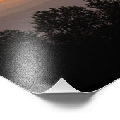 Sunset on the Alleghanias, West Virginia Fotodruck (Ecke)