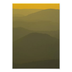 Sunset on the Alleghanias, West Virginia Fotodruck