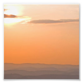 Sunset on the Alleghenies, West Virginia Fotodruck