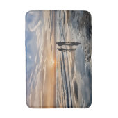 Sunset on the Beach Siesta Key Bath Mat Badematte (Vorderseite Vertikal)